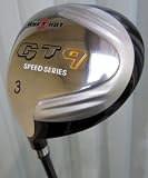 Mens LH GT9 Forged Ti 3 Wood Left Handed Golf Club Graphite Firm Flex Shaft Fairway Wood