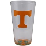 Tennessee Volunteers Bottoms Up Glass