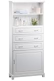 Dexter Extra-wide Standard Linen Cabinet - Wood Door