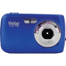 Vivitar 7122BL Vivicam 7.1 MP Digital Camera (Blue)