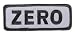 Zero Army Embroidered Patch