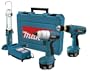 Makita 6935FDWDEX 14.4-Volt NiMH Cordless Impact Driver Kit with 6337 MForce Drill and ML143 Fluorescent Work Light