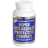 Genesis Super Anti-Oxidant Protective Complex Capsules, Maximum Potency, 120-Count Bottles (Pack of 3)
