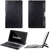 Poetic Slimbook Case for DELL XPS 18 18 Inch Window 8 Tablet Black (3 Year Manufacturer Warranty From Poetic)