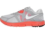 IMAGE OF Women's Nike LunarGlide+ 3 (Wolf/Grey-Stealth-Max/Orange-Pure/Purple)(Size=9.5M)