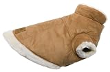 Pet Supplies : AKC Suede Jacket, Large
