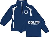 Indianapolis Colts Kid's 4-7 Post Game Quarter-Zip Fleece Jacket