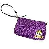 Louisiana State University Quilted Wristlet, Purple