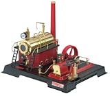 Eigenschaften Schröder D21 / Wilesco 21 - Dampfmaschine D21 500 ml Kesselinhalt, inkl. Sicherheits-Ventil, Manometer und Dom-Pfeife