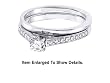 Stunning 2 Pc. Solid 14K. Gold Petite 1/2CTW. Genuine Diamond Bridal Set SI Quality