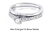 Stunning 2 Pc. Solid 14K. Gold Petite 1/2CTW. Genuine Diamond Bridal Set SI Quality