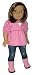 SALE! Pink Boots, Pink Babydoll Top, and Distressed Jeans. Doll Clothes fit 18