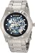 Armitron,Armitron Men's 204406BISV Automatic Silver-Tone with Black and Blue Accents Dress Watch,Armitron,20-4406BISV,U50487429