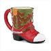 Western Print Boot Mug - Style 37384
