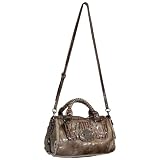 Women's Carly Stone Synthetic Leather Satchel by Guess