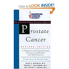 The American Cancer Society: Prostate Cancer, revised edition