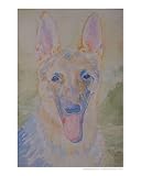 Elmo Animals Giclee Poster Print by Donna Maxey Hanna , 8x10