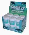 Cooleyz Kiwi & Cucumber Soothing Eye Pads Cools and Refreshes Tired Overworked Eyes 60 pads per jar-BUY ONE GET ONE FREE