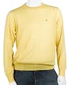 Ermenegildo Zegna Men's Crewneck Cashmere Sweater, Yellow