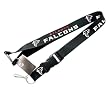 Atlanta Falcons Clip Lanyard Keychain Id Ticket Holder