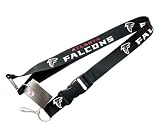 Atlanta Falcons Clip Lanyard Keychain Id Ticket Holder