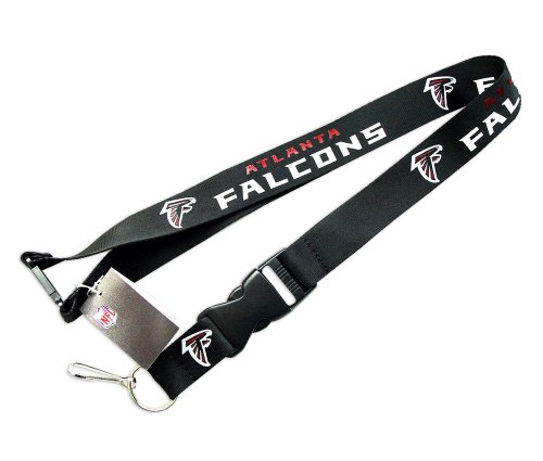 Atlanta Falcons Clip Lanyard Keychain Id Ticket Holder