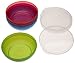 NUK Gerber BPA Free Bunch-A-Bowls With Lids, 4 Pack, Colors May Vary