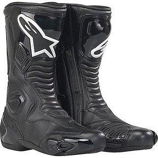 Alpinestars Mens S-MX 5 Motorcycle Boots Black 12 2223091047