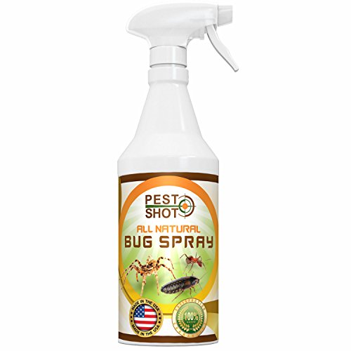 All Natural Bug Spray by Pest Shot Child and Pet Safe Organic and