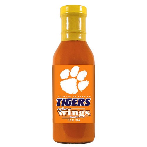 Clemson Tigers NCAA Buffalo Wings Sauce - 12oz by Hot Sauce Harry