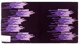 Mayatex Saddle Blanket - Racing Horses - Black and Purple