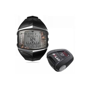 Polar FT60G1 Women's Heart Rate Monitor Watch with G1 GPS Sensor (Black)