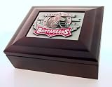 Tampa Bay Buccaneers Wood Collectors Box with Logo