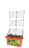 cucumbers trellis:Hydrofarm GCTR Tomato Trellis Garden on Wheels