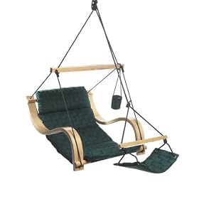 Outback Chair OBBW-227 Basket Weave Lounger, Green