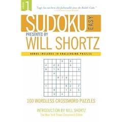 Sudoku: Easy v. 1: 100 Wordless Crossword Puzzles