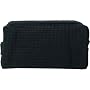 Waffle weave cosmetics travel toiletteries bag-medium size