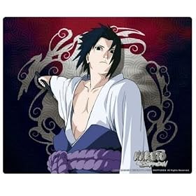 Hobbyz - ABYACC076 - Fourniture Scolaire - Naruto Shippuden - Tapis de Souris avec Mousse Sasuke