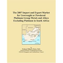 The 2007 Import and Export Market for Unwrought or Powdered Platinum Group Metals and Alloys Excluding Platinum in South Africa