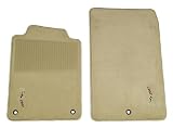 Corvette 50th Anniversary Floor Mats Shale Side Logo