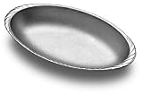 Wilton Armetale Grillware Medium Oval Au Gratin with 2 Pot Holders