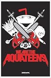 Aqua Teen Chainsaws Cartoon Network Meatwad Art Poster Print - 24