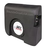 MTX Amplified Loaded Sub Enclosure for Chevy Silverado GMC Sierra 1500-2500 CREW Cab... 
