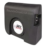 MTX Amplified Loaded Sub Enclosure for Chevy Silverado / GMC Sierra / 1500-2500 CREW Cab w 10