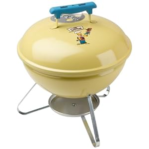 Weber 10898 Smokey Joe Charcoal Grill--The Simpsons 10th Anniversary Limited Edition Grill