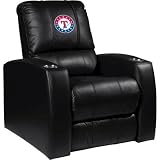 Home Theater Recliner with MLB Texas Rangers Panel