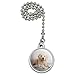 Graphics and More Golden Retriever Puppy Dog and Blanket Ceiling Fan and Light Pull Chain