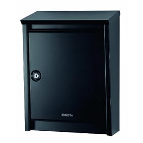 Brabantia B110 Postbox, Black