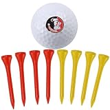 Florida State Seminoles (FSU) Golf Ball & Tee Cylinder