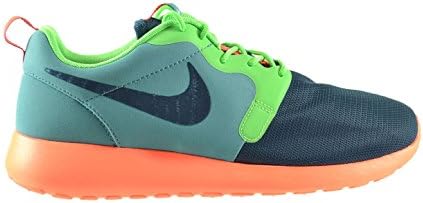 Nike Roshe Run Hyperfuse Men's Shoes Catalina/Space Blue-Passion Green-Hyper Crimson 636220-300 (8 D(M) US)